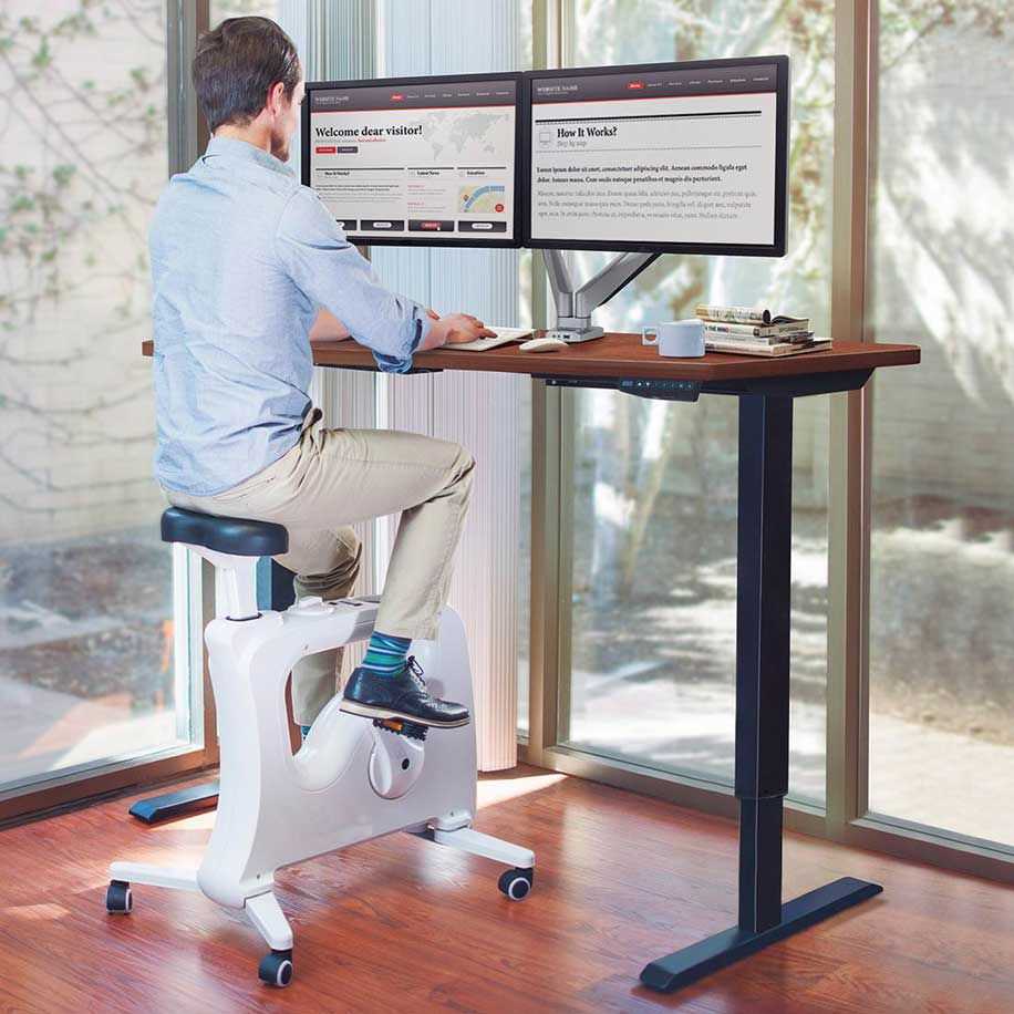 standing desk bike