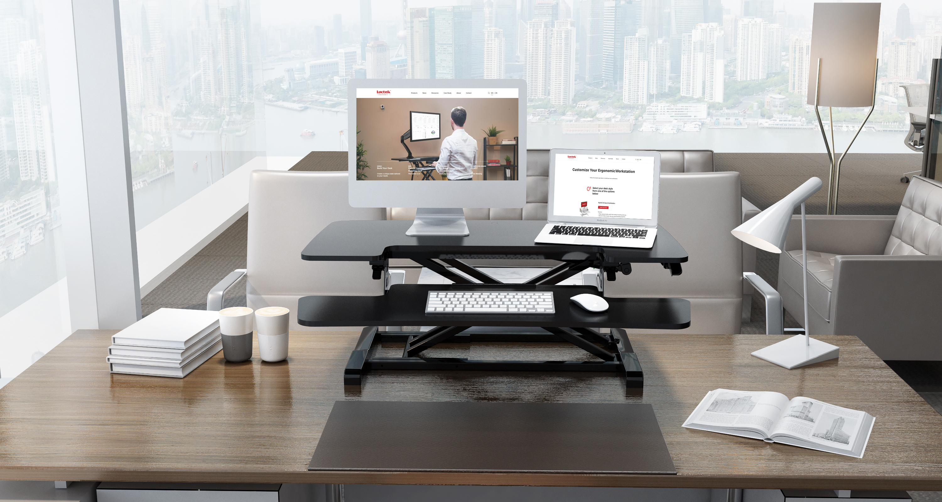Height Adjustable Desk Standing Desk Loctek Manufacturer